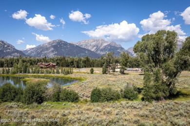 Enjoy the Tetons and Sleeping Indian as you drive onto the on Jackson Hole Golf and Tennis Club in Wyoming - for sale on GolfHomes.com, golf home, golf lot