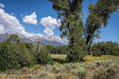 Enjoy the Tetons and Sleeping Indian as you drive onto the on Jackson Hole Golf and Tennis Club in Wyoming - for sale on GolfHomes.com, golf home, golf lot