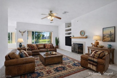 Beautiful 2 bedroom, 2 bath home located directly on the golf on Mojave Resort Golf Club in Nevada - for sale on GolfHomes.com, golf home, golf lot