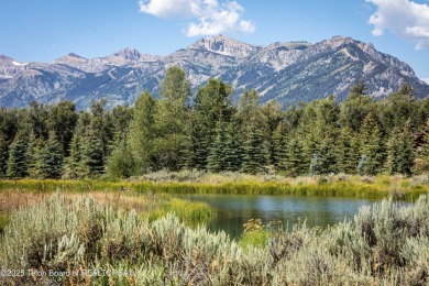 Enjoy the Tetons and Sleeping Indian as you drive onto the on Jackson Hole Golf and Tennis Club in Wyoming - for sale on GolfHomes.com, golf home, golf lot