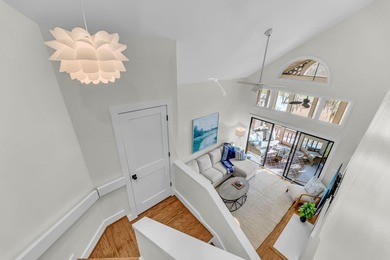 A thoughtfully renovated two-level villa with elevated living on The Seabrook Island Club in South Carolina - for sale on GolfHomes.com, golf home, golf lot
