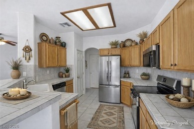 Beautiful 2 bedroom, 2 bath home located directly on the golf on Mojave Resort Golf Club in Nevada - for sale on GolfHomes.com, golf home, golf lot