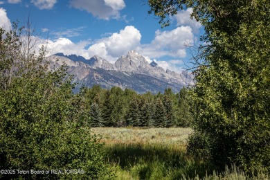 Enjoy the Tetons and Sleeping Indian as you drive onto the on Jackson Hole Golf and Tennis Club in Wyoming - for sale on GolfHomes.com, golf home, golf lot