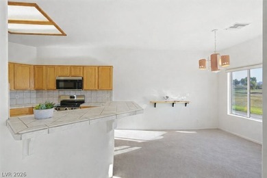 Beautiful 2 bedroom, 2 bath home located directly on the golf on Mojave Resort Golf Club in Nevada - for sale on GolfHomes.com, golf home, golf lot