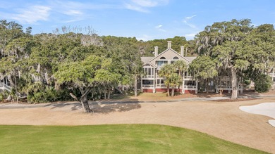 A thoughtfully renovated two-level villa with elevated living on The Seabrook Island Club in South Carolina - for sale on GolfHomes.com, golf home, golf lot
