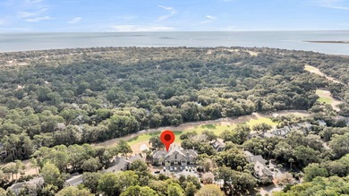 A thoughtfully renovated two-level villa with elevated living on The Seabrook Island Club in South Carolina - for sale on GolfHomes.com, golf home, golf lot