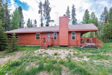 This turnkey furnished 3bd/2bath Ranch sits on a full third acre on Grand Lake Golf Course in Colorado - for sale on GolfHomes.com, golf home, golf lot