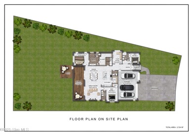 Situated within the private, award-winning Thistle Golf Club in on Thistle Golf Club in North Carolina - for sale on GolfHomes.com, golf home, golf lot