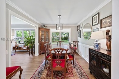 Enjoy refined Lowcountry living in this beautifully remodeled on Rose Hill Golf Club in South Carolina - for sale on GolfHomes.com, golf home, golf lot