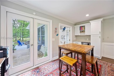 Enjoy refined Lowcountry living in this beautifully remodeled on Rose Hill Golf Club in South Carolina - for sale on GolfHomes.com, golf home, golf lot