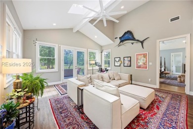 Enjoy refined Lowcountry living in this beautifully remodeled on Rose Hill Golf Club in South Carolina - for sale on GolfHomes.com, golf home, golf lot