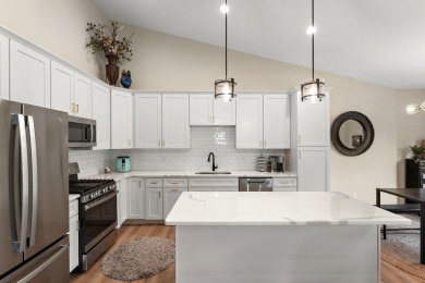 This beautifully maintained 3-bedroom, 3-bath townhome offers on Sand Creek Golf and Country Club  in Indiana - for sale on GolfHomes.com, golf home, golf lot