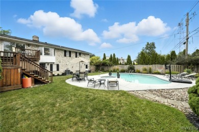Your dream backyard oasis awaits! This Full brick, 4-bedroom, 2 on Brighton Park Golf Course in New York - for sale on GolfHomes.com, golf home, golf lot