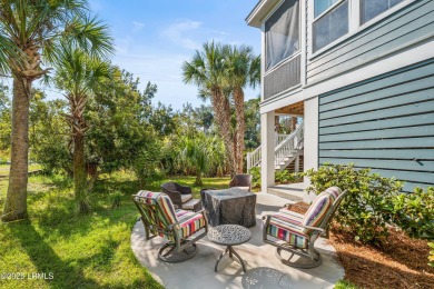 Charming raised beach house built in 2022 is the perfect 2nd on Ocean Creek Golf Course in South Carolina - for sale on GolfHomes.com, golf home, golf lot