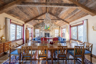 Designed by JLF & Associates & built Big D Construction, this 3 on Shooting Star of Jackson Hole in Wyoming - for sale on GolfHomes.com, golf home, golf lot