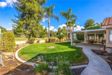 Massive View of the Golf course and mountains! Single story home on Menifee Lakes Country Club - Lakes in California - for sale on GolfHomes.com, golf home, golf lot