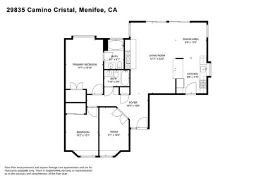 Massive View of the Golf course and mountains! Single story home on Menifee Lakes Country Club - Lakes in California - for sale on GolfHomes.com, golf home, golf lot