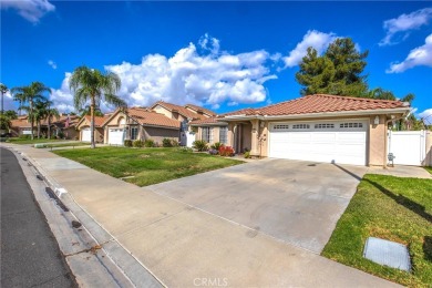 Massive View of the Golf course and mountains! Single story home on Menifee Lakes Country Club - Lakes in California - for sale on GolfHomes.com, golf home, golf lot