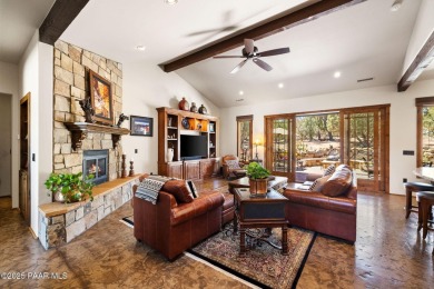 This beautifully crafted custom home offers luxury living on a on Talking Rock Golf Club in Arizona - for sale on GolfHomes.com, golf home, golf lot