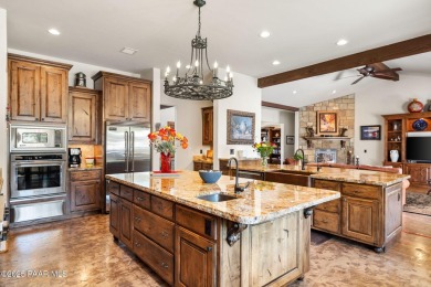 This beautifully crafted custom home offers luxury living on a on Talking Rock Golf Club in Arizona - for sale on GolfHomes.com, golf home, golf lot