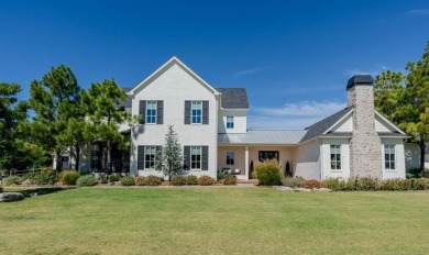 Sixth Day Homes award winning modern cottage floor plan, nestled on The Patriot in Oklahoma - for sale on GolfHomes.com, golf home, golf lot