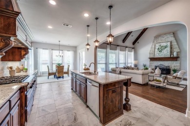Custom Belclaire Home in The Tribute - Gated Golf Course on The Tribute At the Colony in Texas - for sale on GolfHomes.com, golf home, golf lot