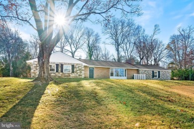 Magnificent sprawling rancher on a .6 acre lot in the highly on Whitemarsh Valley Country Club in Pennsylvania - for sale on GolfHomes.com, golf home, golf lot