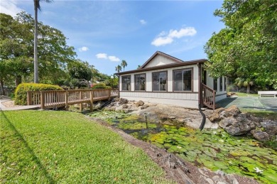 Welcome Home to your Gorgeous, Tropical Oasis on the Golf on Quail Run Golf Club In Naples in Florida - for sale on GolfHomes.com, golf home, golf lot