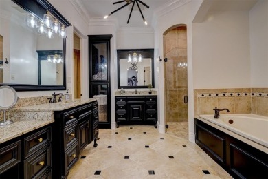 Stunning 5-bedroom, 5-bathroom home with 5,624 square feet of on Oak Tree National Golf and Country Club in Oklahoma - for sale on GolfHomes.com, golf home, golf lot