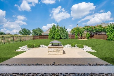 Custom Belclaire Home in The Tribute - Gated Golf Course on The Tribute At the Colony in Texas - for sale on GolfHomes.com, golf home, golf lot