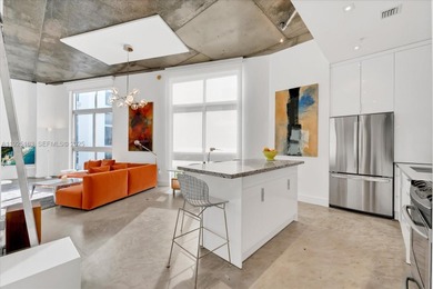 Extra-large loft-style studio at 2001 Meridian Ave with 12-ft on Miami Beach Golf Club in Florida - for sale on GolfHomes.com, golf home, golf lot