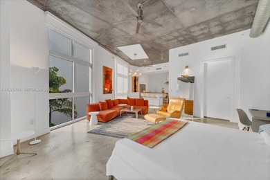 Extra-large loft-style studio at 2001 Meridian Ave with 12-ft on Miami Beach Golf Club in Florida - for sale on GolfHomes.com, golf home, golf lot