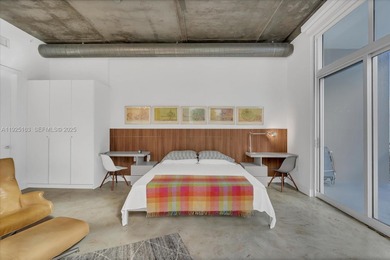 Extra-large loft-style studio at 2001 Meridian Ave with 12-ft on Miami Beach Golf Club in Florida - for sale on GolfHomes.com, golf home, golf lot