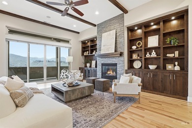 Custom luxury meets breathtaking scenery in this exceptional on Quail Hollow Golf Club in Idaho - for sale on GolfHomes.com, golf home, golf lot