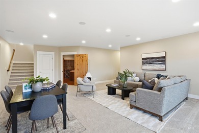 Custom luxury meets breathtaking scenery in this exceptional on Quail Hollow Golf Club in ID - for sale on GolfHomes.com, golf home, golf lot