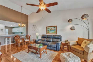 Discover this immaculate 2-bedroom, 2-bath condo with a den on Sabal Trace Golf and Country Club in Florida - for sale on GolfHomes.com, golf home, golf lot