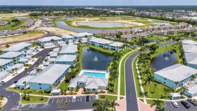 Discover this immaculate 2-bedroom, 2-bath condo with a den on Sabal Trace Golf and Country Club in Florida - for sale on GolfHomes.com, golf home, golf lot