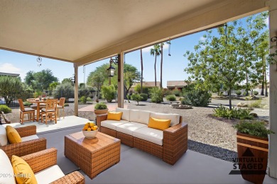 From the curb it looks like a charming Sun Lakes home... step on Sun Lakes Country Club in Arizona - for sale on GolfHomes.com, golf home, golf lot