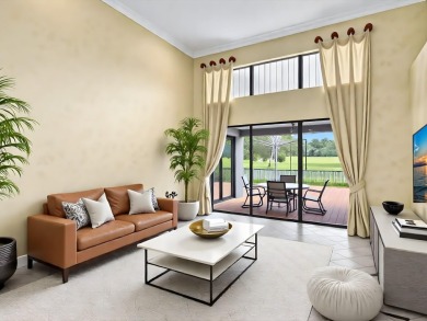 Step into this Stonebridge Country Club home with soaring on Stonebridge Golf and Country Club in Florida - for sale on GolfHomes.com, golf home, golf lot