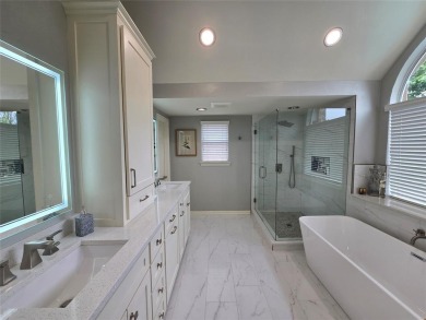 Tucked away at the end of a quiet, wooded cul-de-sac, this on The Golf Club At Twin Creeks in Texas - for sale on GolfHomes.com, golf home, golf lot