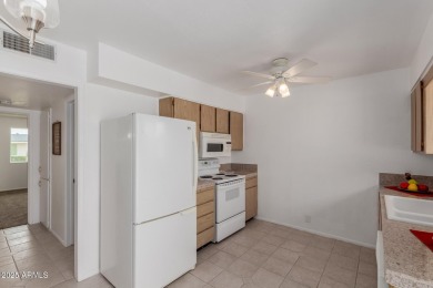 Check out this 1-bedroom townhome in a vibrant 55+community near on Sun City Country Club in Arizona - for sale on GolfHomes.com, golf home, golf lot