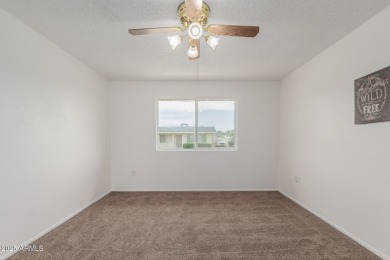 Check out this 1-bedroom townhome in a vibrant 55+community near on Sun City Country Club in Arizona - for sale on GolfHomes.com, golf home, golf lot
