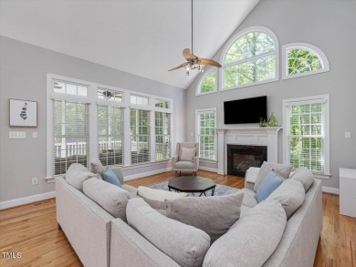 Beautiful, light filled home on The Neuse Golf Course. Open on The Neuse Golf Club in North Carolina - for sale on GolfHomes.com, golf home, golf lot