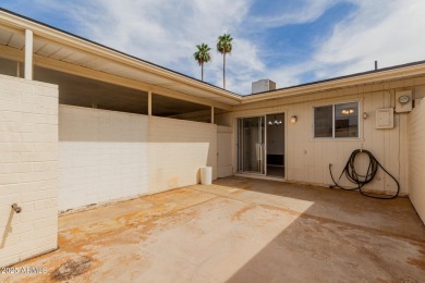 Check out this 1-bedroom townhome in a vibrant 55+community near on Sun City Country Club in Arizona - for sale on GolfHomes.com, golf home, golf lot