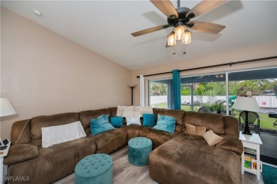 This fabulous home is situated on an oversized lot with a on Burnt Store Golf Club in Florida - for sale on GolfHomes.com, golf home, golf lot