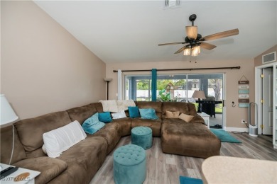 This fabulous home is situated on an oversized lot with a on Burnt Store Golf Club in Florida - for sale on GolfHomes.com, golf home, golf lot