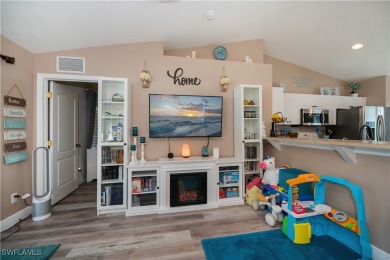 This fabulous home is situated on an oversized lot with a on Burnt Store Golf Club in Florida - for sale on GolfHomes.com, golf home, golf lot