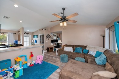 This fabulous home is situated on an oversized lot with a on Burnt Store Golf Club in Florida - for sale on GolfHomes.com, golf home, golf lot