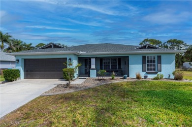 Welcome to this fabulous salt water pool home with a tranquil on Burnt Store Golf Club in Florida - for sale on GolfHomes.com, golf home, golf lot