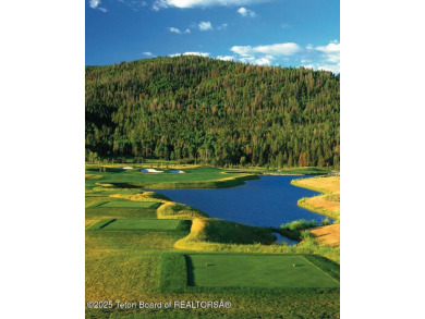 Enjoy the beauty of Targhee National Forest and the sounds of on Teton Springs Resort and Club in Idaho - for sale on GolfHomes.com, golf home, golf lot